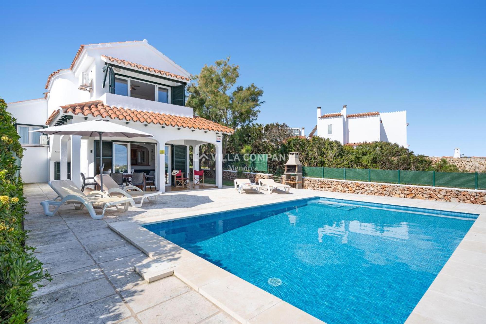 Villa Elsie Arenal d'en Castell Ngoại thất bức ảnh
