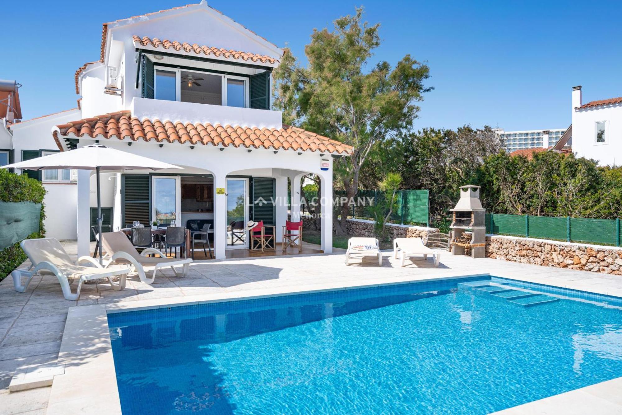 Villa Elsie Arenal d'en Castell Ngoại thất bức ảnh